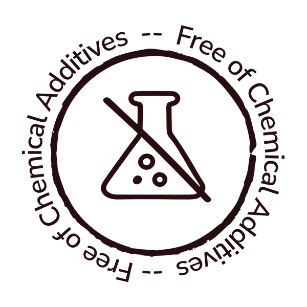 Free of Chemical Additives
